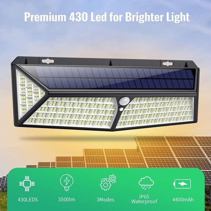 XD E-commerce Lampe Exterieur Solaire LED Solaire ExtéRieur LED
