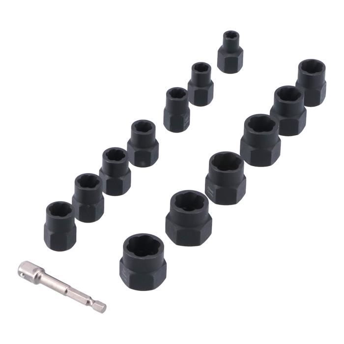 Douilles d'injection de carburant 6 pièces, extrémité ouverte 1/2 Douilles d'injection de carburant 6 pièces, extrémité ouverte 1/2