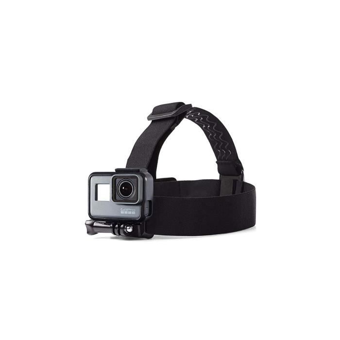 Bandeau Pour Caméra Sport - Main Libre - Compatible GoPro Hero 10/9/8/7/6/5/4/3 - Randonnée, VTT, Surf