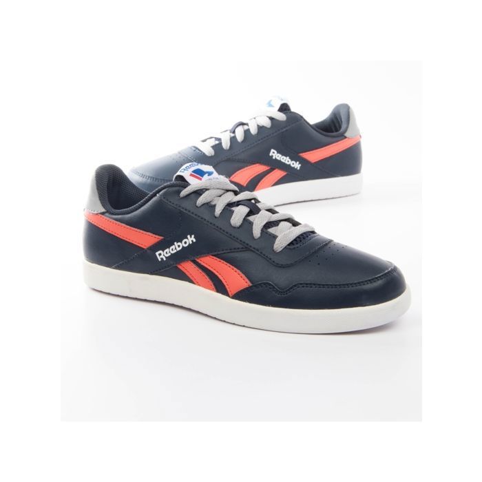 Basket Reebok Femme Royal Noir Synth tique Noir Cdiscount