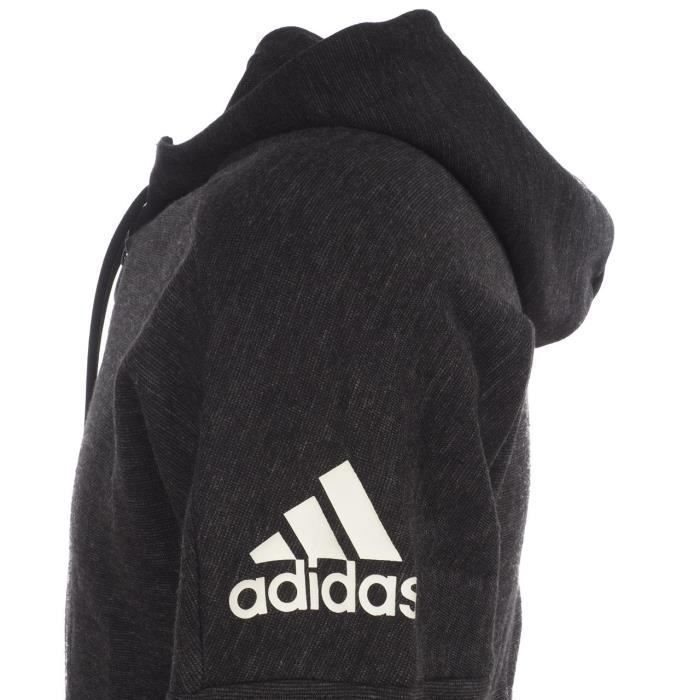 Veste sweat zippe a capuche Id Stadium Black FZ Cap Adidas Homme Multisport Noir Noir Cdiscount Pret a Porter