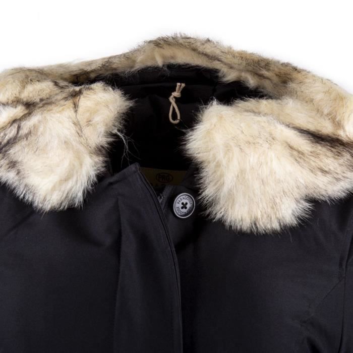 Parka capuche fausse fourrure Nina Femme PARAGOOSE Noir