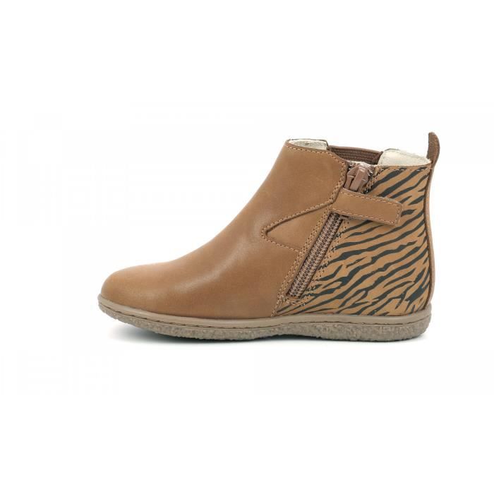 Boots fille vermillon kickers hot sale