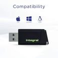 INTEGRAL Clés USB Integral INFD128GBPULGR - USB 2.0 - 128 Go - Noir et vert-5