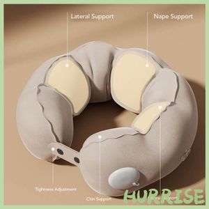 Oreiller De Cou Ergonomique Ostrichpillow Go - Mousse Mémoire - Housse Lavable - Bleu Foncé - Occasion