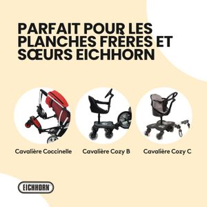 Extension De Guidon Poussette 32x17cm - Poignées Extender Réglables Pour Plus De Confort