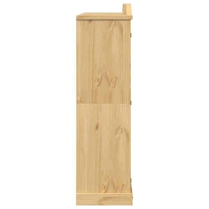 vidaXL Armoire pin mexicain 3 portes gamme corona au meilleur prix sur
