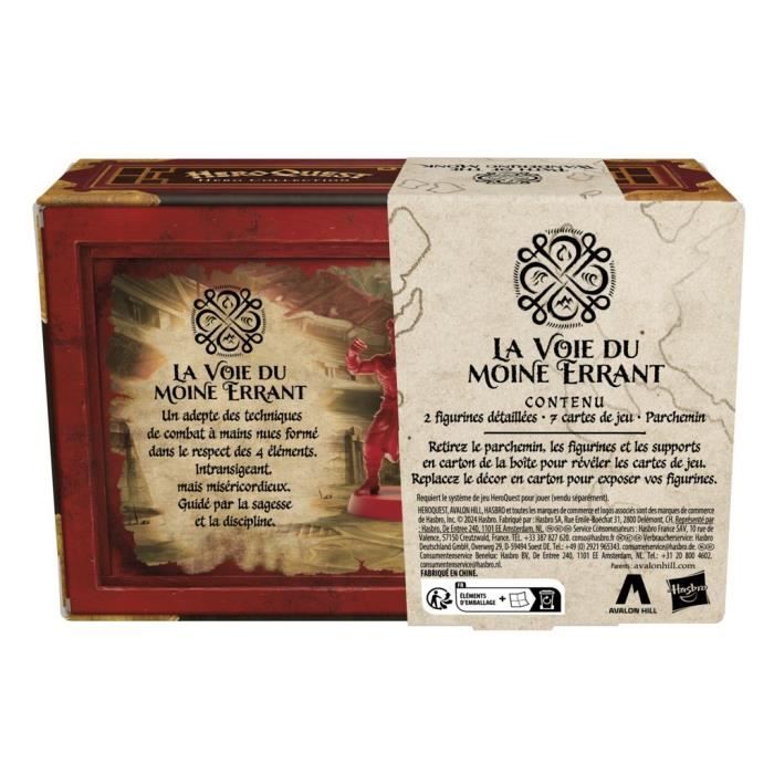 Extension HeroQuest La Voie Du Moine Errant - Nécessite Le Jeu De Base, édition Collection Française, Neuf