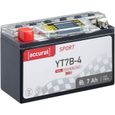 Batterie moto YT7B-4 6,5Ah Gel Accurat 12V 130 A 150 x 65 x 93 mm Quad-0