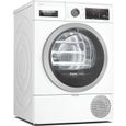 Bosch - sèche-linge pompe à chaleur avec condenseur 60cm 9kg a+++ blanc - wtx87m09ff-0
