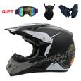 Envoyer 3 pièces cadeau casque de moto enfants casque tout-terrain vélo descente AM DH casque de cross capacete motocross -0