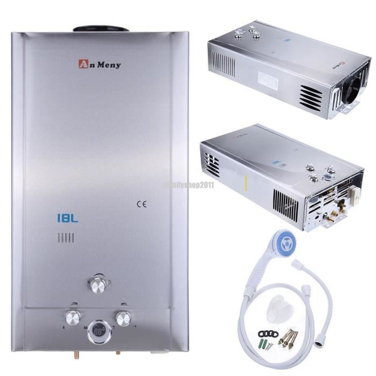 18L 32KW LPG ChauffeEau Instantané à Gaz Propane avec Douche Water Heater Cdiscount Bricolage 18L 32KW LPG ChauffeEau Instantané à Gaz Propane avec Douche Water Heater Cdiscount Bricolage