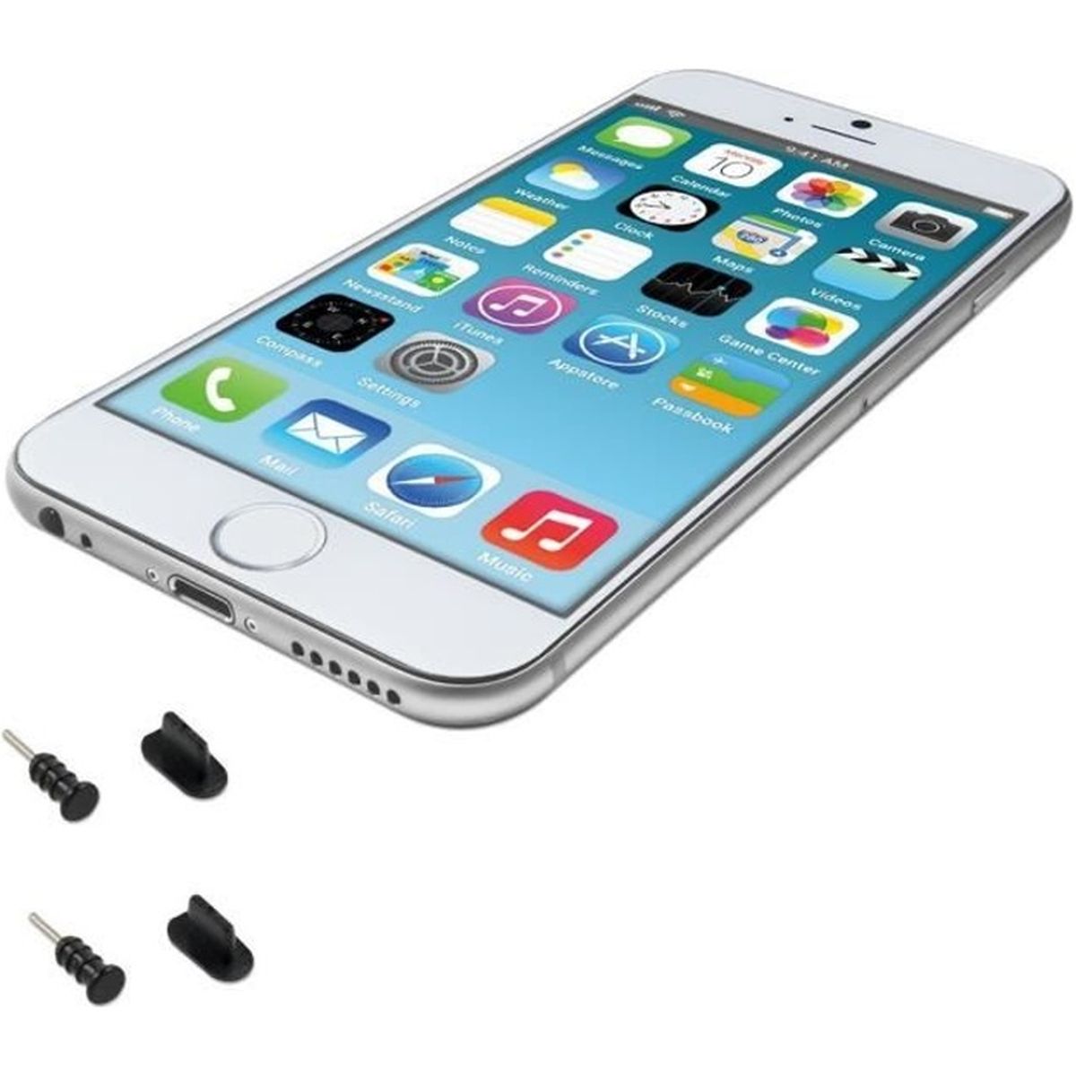Sun Bouchon anti-poussière pour téléphone portable 3,5 mm