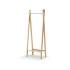AT4 - Porte vêtement enfant ESSENTIEL en bois - 30 x 50 x 130 cm Hêtre Brut - Taille unique