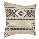 ATMOSPHERA Housse de coussin 40x40 gris etnik gold