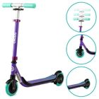 MOMI Trottinette Enfant - QKIDS BRO - Roues 130mm - Réglable - Violet