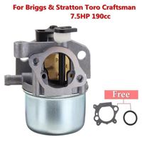 Kit de 22&quot; Carburateur Carb Pour Briggs & Stratton Toro Craftsman 7.5HP 190cc Engine