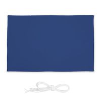 Voile d'ombrage rectangulaire bleu foncé - 10035838-979