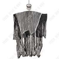 TD® Fantôme suspendu pour Halloween  50*90 cm  Crâne d'horreur   Jouet en forme d'arnaque  Convient pour Halloween, maison hantée