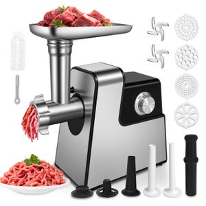 BUTY-Hachoir à viande électrique multifonctionnel en acier inoxydable