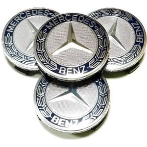 4x Cache Moyeux Centre Roue Ø 68/65mm Mercedes AMG Logo Badge Noir NR -   France