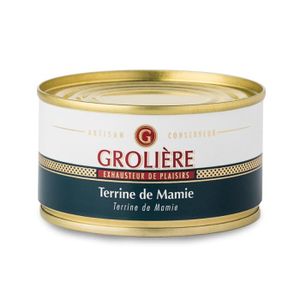 PATÉ FOIE GRAS Terrine de Mamie 17% Foie Gras