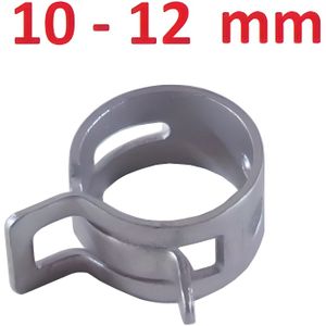 Collier de serrage inox pour durite de 9 à 12mm - CV10365 