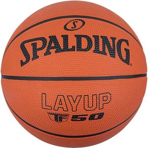 BALLON DE BASKET-BALL Ballon Spalding Layup TF-50 - orange