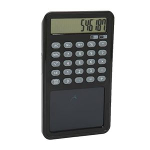 CALCULATRICE Qiilu calculatrice scolaire Calculatrice scientifique avec bloc-notes Calculatrice à affichage LCD à 12 materiel calculatrice