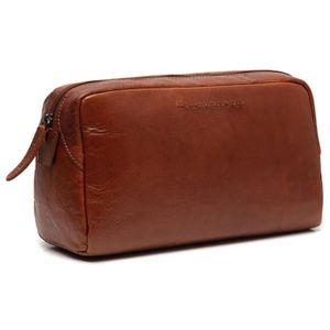 Trousse de Toilette en Cuir Cognac Vince - The Chesterfield Brand