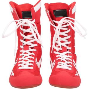 SAC DE FRAPPE VGEBY Chaussures de sport légères Chaussures de Boxe de Lutte Cheville Montante Chaussures d'Entraînement pour Arts Martiaux