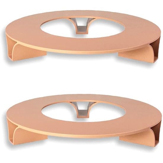 Terraced® Lot De 2 Soucoupes Pour Pot De Fleurs - Couleur : Anthracite - Rond - Diamètre : 27 Cm - Soucoupe Pour Pot De Fleurs - Matériau Recyclé - Fabriqué En Allemagne