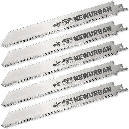 Lot De 12 Lames De Scie Alternative DEWALT Bimétal – Multimatériaux – Neuves Sous Blister