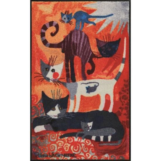 Tapis 75 X 1 Cm Katzenturm Designed By Rosina Wachtmeister Cdiscount Maison