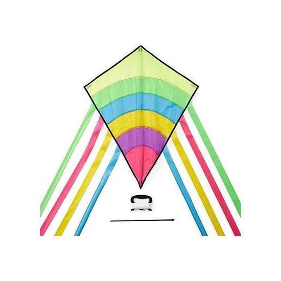 Wolkenstürer ini cerf-volant pieuvre (arc-en-ciel) pour enfant