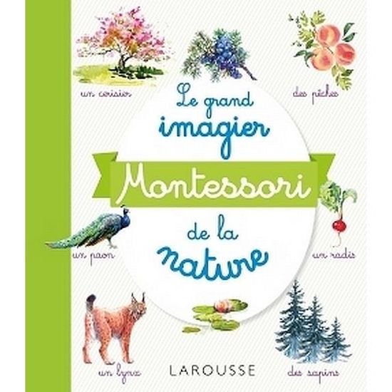 Le grand imagier Montessori de la nature