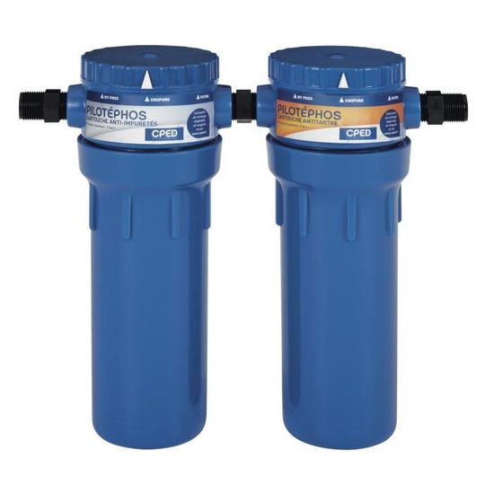 Brevets filtre adoucisseur d'eau 22 litres pompe et anticorrosion