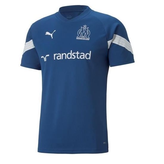 Maillot OM Marseille Training Bleu 2023 Enfant Cdiscount Sport