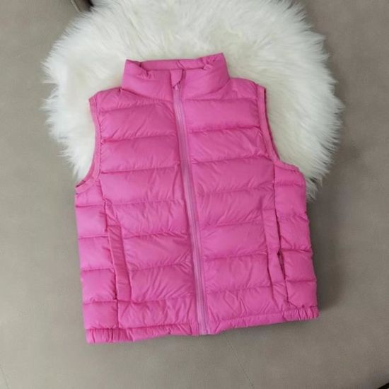 NAFING Doudoune Sans Manche Enfant Garcon Fille Duvet