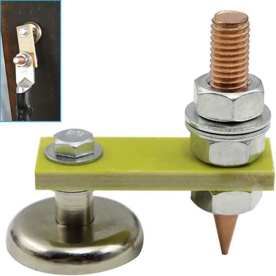 8 Pinces Magnétiques De Soudage Réglables – Support En V Pour Métal Rond/Plat – Acier, Pour DIY & Pro - 2