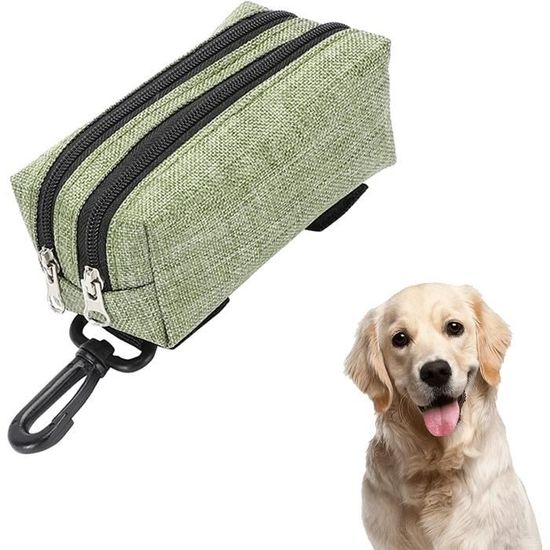 Lot De 2 Disitributeur De Sacs à Crottes Pour Chiens,Distributeur De Sac Pour Chiens,Distributeur De Sac à Déchets De Chien Avec Laisse Clip,pour Promener Le Chien, Course Et Randonnée(noir + Bleu