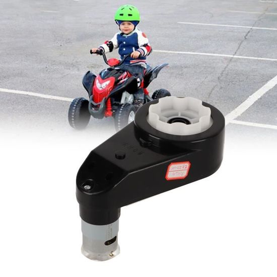 Kissmii Lot 2 Moteurs 550 12V 40000 RPM – Boîte De Vitesses Haute Vitesse Pour Voiture Électrique Enfant, RS550 Compatible