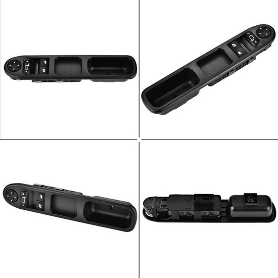 Interrupteur Lève-vitre électrique Avant Gauche Pour Peugeot 407 (2004-2010) - Numéro OEM 6554.ER - 6