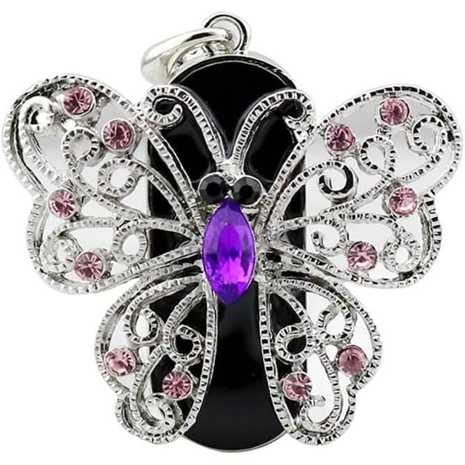Lot De 3 Clés USB Bijoux Cristal - Formes Cœur, Chat, Etc. - Porte-clés/pendentif