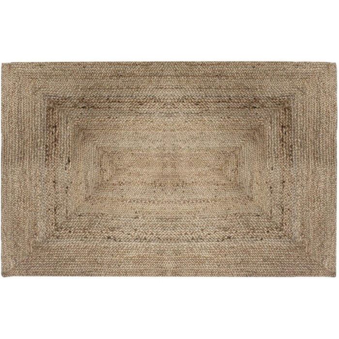 Tapis d'intérieur - Tapis en jute - Naturel - 120 x 170 cm