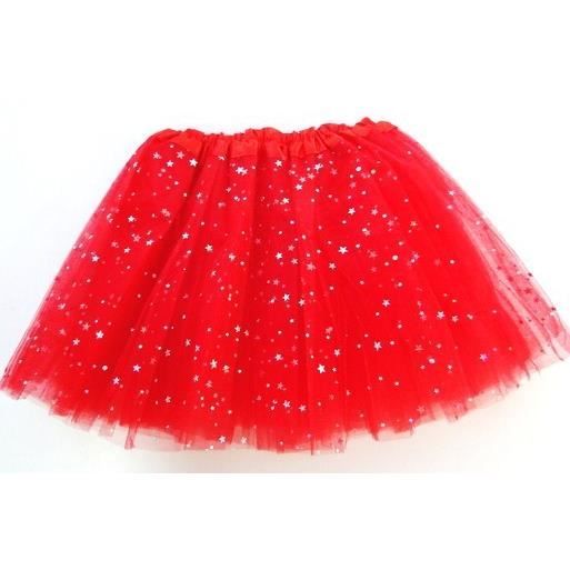 Jupe Tutu en tulle danse Strass Etoile taille élastique