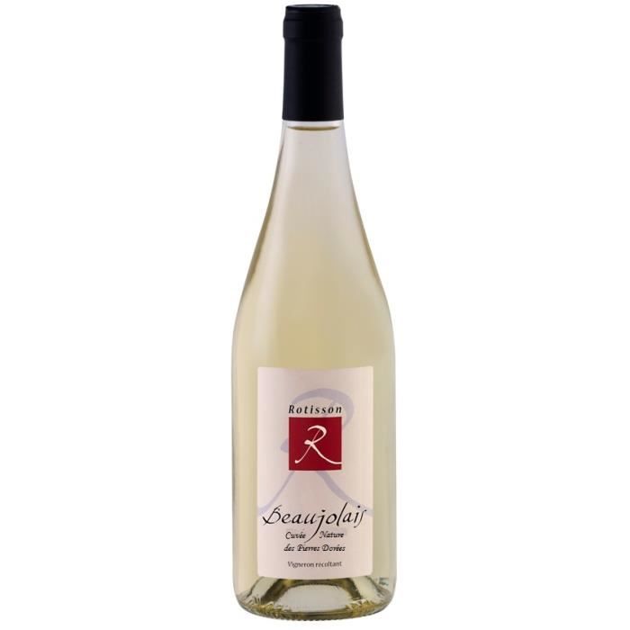 Domaine de Rotisson cuvée -Nature des pierres dorées- 2018 Côteaux Bourguignons vin Blanc Bourgogne