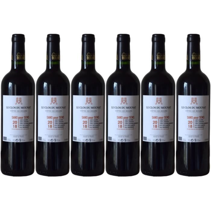Lot de 6 Clos du Mounat \