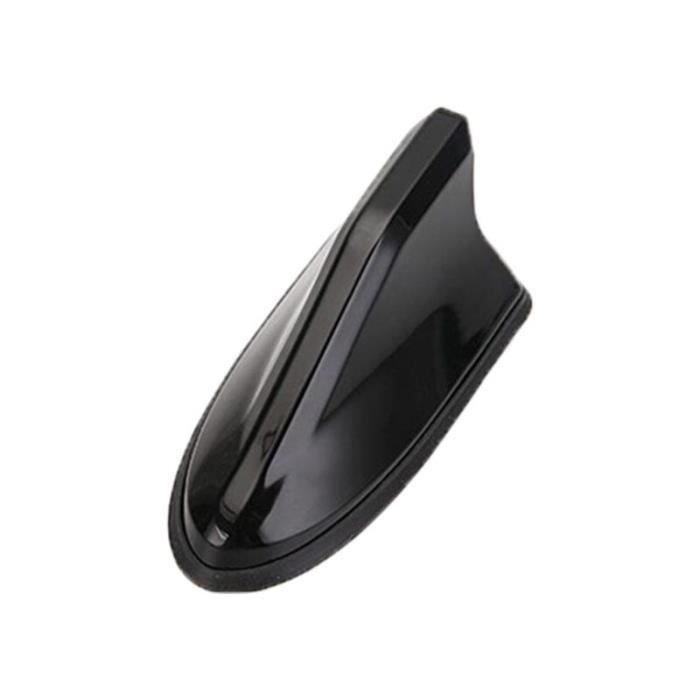 Amplificateur de Signal FM universel, 1 pièce, antenne d'antennes de voiture, aileron de requin, décoration de toit Black -FY053