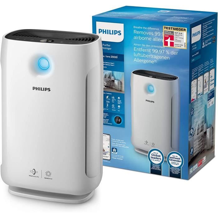 Philips ac2889/10 purificateur d'air 2000 Series (période Taille Jusqu'à 79 m², contrôle application, affichage de qualité de l'air)